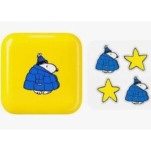PEANUTS SNOOPY STARFACE Hydro-Star 32 Pimple Patches + Big Snoopy Compact